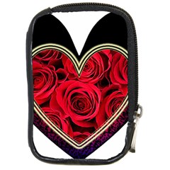 Love Design Compact Camera Leather Case by TShirt44
