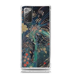 Vintage World Map Samsung Galaxy Note 20 Tpu Uv Case by Jatiart