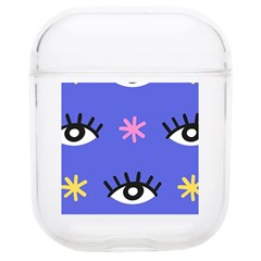 Eye Star Asterisk Pattern Background Soft Tpu Airpods 1/2 Case by Ravend