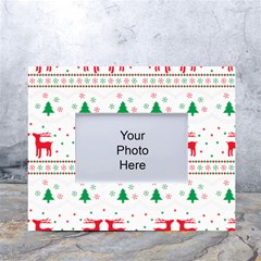 Christmas White Tabletop Photo Frame 4 x6  by saad11