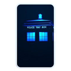 Blue Tardis Doctor Who Police Call Box Memory Card Reader (rectangular) by Cendanart