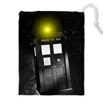 Doctor Who Space Tardis Drawstring Pouch (4XL) Front