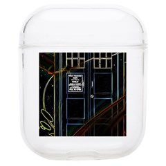 Tardis Doctor Who Magic Travel Macine Fantasy Soft Tpu Airpods 1/2 Case by Cendanart