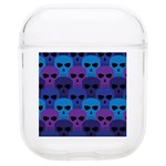 Skull Pattern Wallpaper Soft TPU AirPods 1/2 Case Front