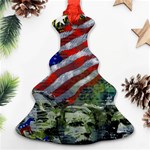 Usa United States Of America Images Independence Day Ornament (Christmas Tree)  Front