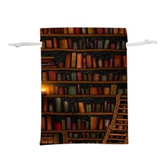 Books Library Lightweight Drawstring Pouch (s) by Ket1n9