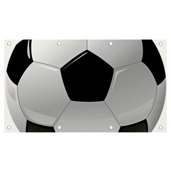 Soccer Ball Banner And Sign 7  X 4  by Ket1n9