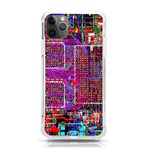Technology Circuit Board Layout Pattern iPhone 11 Pro Max 6.5 Inch TPU UV Print Case Front