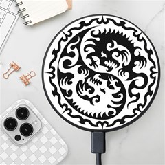 Ying Yang Tattoo Wireless Fast Charger(black) by Ket1n9