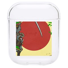 Meme Samurai Artwork Japaneses Hard Pc Airpods 1/2 Case by Cendanart