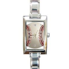 Baseball Rectangle Italian Charm Watch by Ket1n9