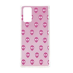 Alien Pattern Pink Samsung Galaxy Note 20 Tpu Uv Case by Ket1n9