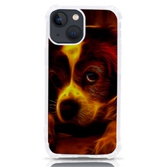 Cute 3d Dog Iphone 13 Mini Tpu Uv Print Case by Ket1n9