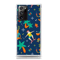 Colorful Funny Christmas Pattern Samsung Galaxy Note 20 Ultra Tpu Uv Case by Ket1n9