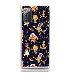 Alien Surface Pattern Samsung Galaxy Note 20 Tpu Uv Case by Ket1n9