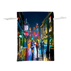 Abstract Vibrant Colour Cityscape Lightweight Drawstring Pouch (s) by Ket1n9