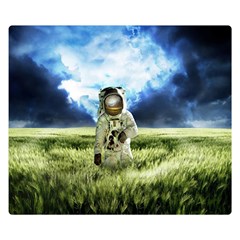 Astronaut Two Sides Premium Plush Fleece Blanket (small) by Ket1n9