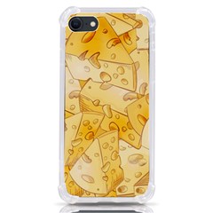 Cheese Slices Seamless Pattern Cartoon Style Iphone Se by Ket1n9