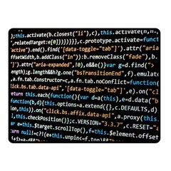 Close Up Code Coding Computer Fleece Blanket (small) by Hannah976