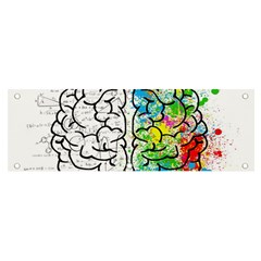 Brain Mind Psychology Idea Drawing Banner And Sign 6  X 2  by Ndabl3x