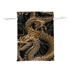Fantasy Dragon Pentagram Lightweight Drawstring Pouch (s) by Maspions