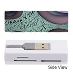 Converge Diverge Mingle Mix Divide Memory Card Reader (Stick) Front