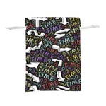 Footprints Path Mystery Unknown Lightweight Drawstring Pouch (M) Back