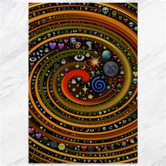 Swirl Vortex Emoji Cyclone Motion Art Canvas 12  X 18  by Paksenen