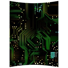 Circuits Circuit Board Green Technology Back Support Cushion by Ndabl3x
