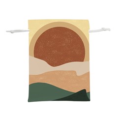 Sunrise Sunset Desert Wall Art Lightweight Drawstring Pouch (s) by Bedest