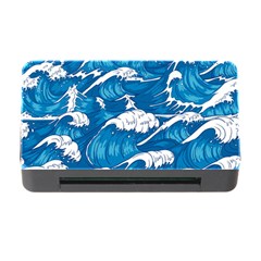 Seamless Pattern With Colorful Bush Roses Memory Card Reader With Cf by Ket1n9