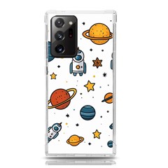 Set Cartoon Symbol Pattern Samsung Galaxy Note 20 Ultra Tpu Uv Case by Bedest