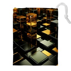 Abstract Shiny Pattern Drawstring Pouch (4xl) by Grandong