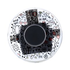 Big Collection With Hand Drawn Objects Valentines Day On-the-go Memory Card Reader by Bedest
