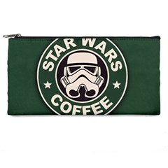 Stormtrooper Coffee Pencil Case by Cendanart