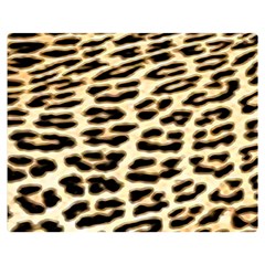 Leopard Print Premium Plush Fleece Blanket (medium) by TShirt44