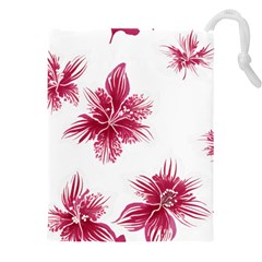 Hawaiian Flowers Drawstring Pouch (5xl) by essentialimage