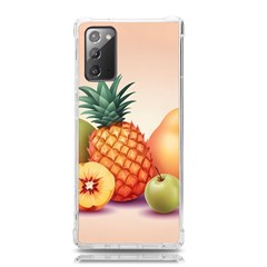 Fruit Pattern Apple Abstract Food Samsung Galaxy Note 20 Tpu Uv Case by Proyonanggan