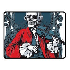 Ghost Two Sides Fleece Blanket (small) by saad11