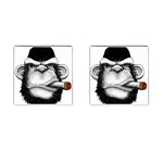 Png huod Cufflinks (Square) Front(Pair)