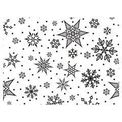 Snowflake-icon-vector-christmas-seamless-background-531ed32d02319f9f1bce1dc6587194eb Premium Plush Fleece Blanket (extra Small) by saad11