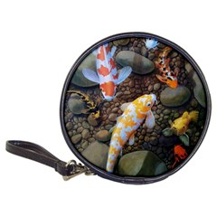 Koi Fish Clown Pool Stone Classic 20-cd Wallets by Cemarart