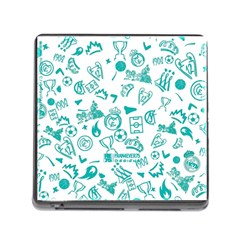 Background, Pattern, Sport Memory Card Reader (square 5 Slot) by nateshop