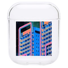 Fantasy City Architecture Building Cityscape Hard Pc Airpods 1/2 Case by Cemarart