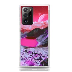 Late Night Feelings Aesthetic Clouds Color Manipulation Landscape Mountain Nature Surrealism Psicode Samsung Galaxy Note 20 Ultra Tpu Uv Case by Cemarart