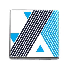 Blue Lines Background, Retro Backgrounds, Blue Memory Card Reader (square 5 Slot) by nateshop