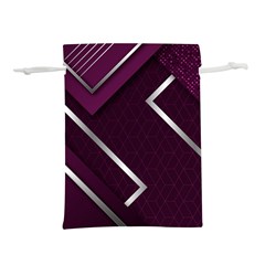 Purple Abstract Background, Luxury Purple Background Lightweight Drawstring Pouch (l) by nateshop