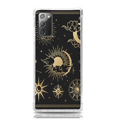 Asian Set With Clouds Moon Sun Stars Vector Collection Oriental Chinese Japanese Korean Style Samsung Galaxy Note 20 Tpu Uv Case by Grandong