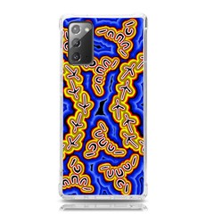 Authentic Aboriginal Art - Emu Dreaming Samsung Galaxy Note 20 Tpu Uv Case by hogartharts