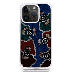 Authentic Aboriginal Art - Riverside Dreaming Iphone 14 Pro Tpu Uv Print Case by hogartharts